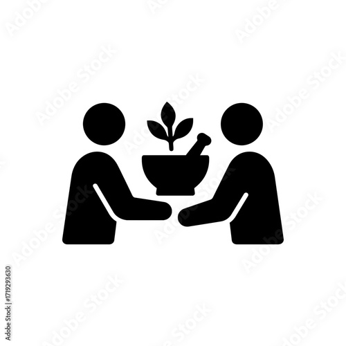 Natural medicine icon