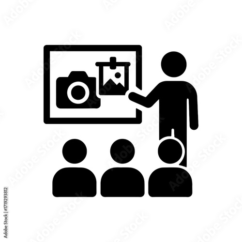 Photography class icon