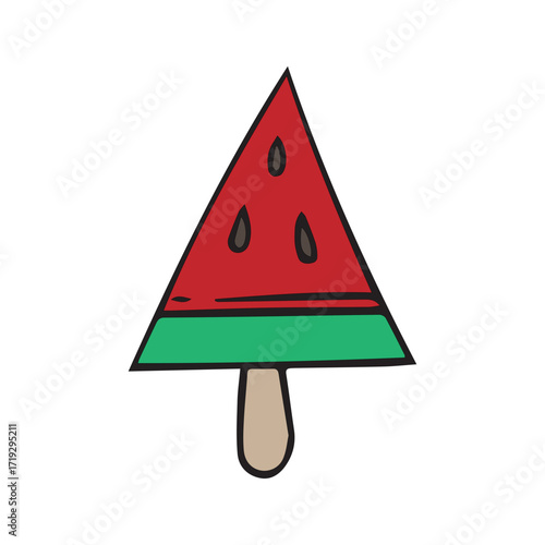 Sweet Watermelon Popsicle A Refreshing Summer Treat