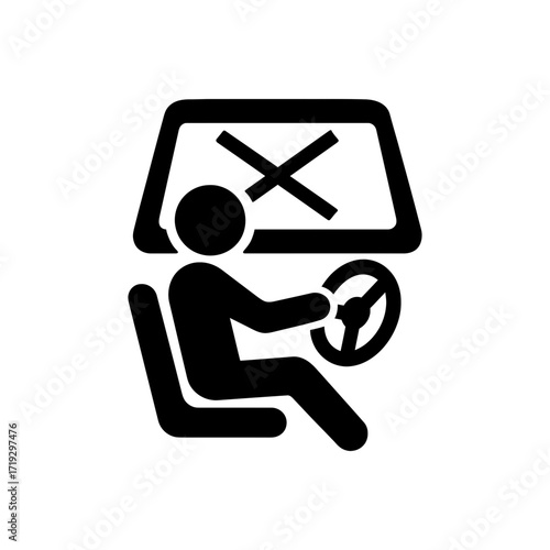 Driving with Impaired Vision Icon