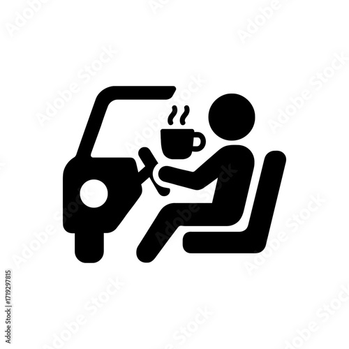 Drunk Driving Icon