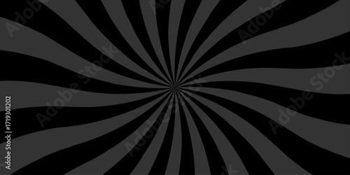 Abstract background with rays retro starburst abstract. Sunburst background vector illustration pattern beam rays. Spiral radial striped backdrop design.	