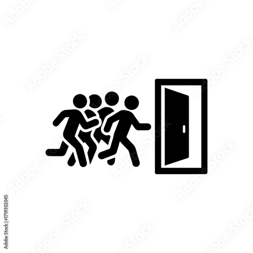 Emergency Evacuation Incident Icon