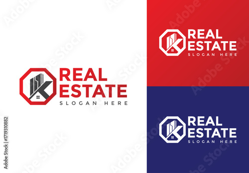 Real Estate Firm Logo | Residential & Commercial Logo | Real Estate Marketing Logo | Premium Real Estate Logo | Real Estate Consultant Logo | Land and Property Logo | Realtor Branding Logo