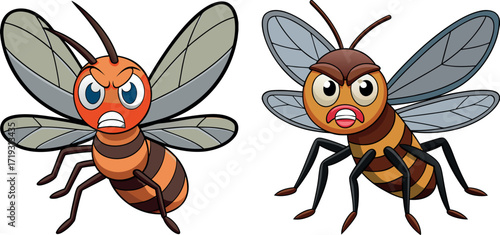 cartoon insect illustration, cartoon mosquito cartoon, funny insect drawing, adorable mosquito artwork, flying mosquito character, mosquito clipart design, happy mosquito vector, child-friendly bug ca