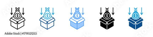 Compensation Package icon sheet multiple style collection