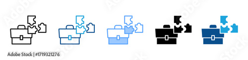 Jobfit icon sheet multiple style collection