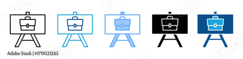 Job Board icon sheet multiple style collection
