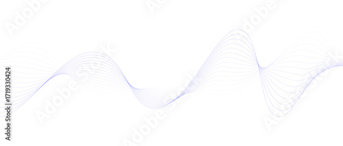 Blue abstract wave line art
soft and continuous flow
across a white background simple minimalist vector design