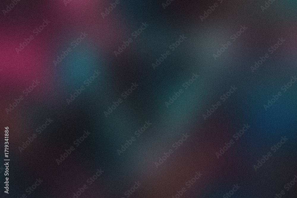 Obraz premium Abstract blend of deep blues, purples, and teals creating a mesmerizing, moody background.