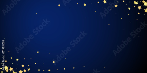 Magic stars vector overlay.  Gold stars scattered