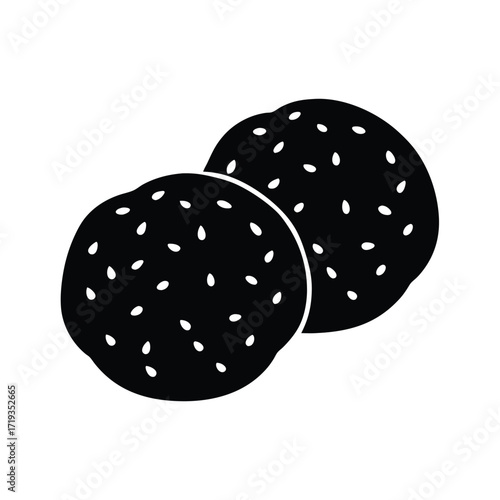 Honey Glazed Ghriba With Sesame Seeds