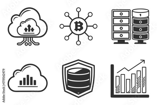 set of icons for web