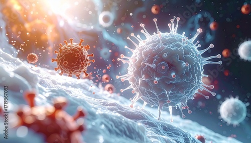 Microscopic World Exploring the Structure of Viruses and Biological Threats