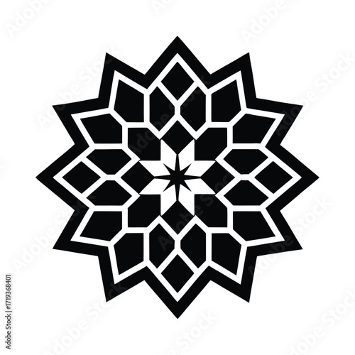Sellou shaped into moroccan tile patterns