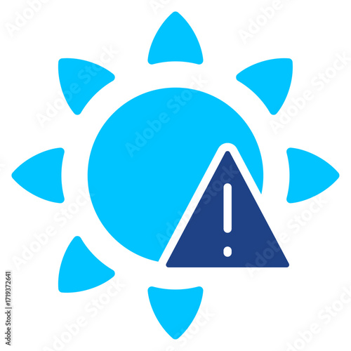 Severe Weather Simple Vector Icon Collection