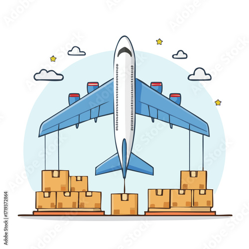 White Delivery Van Navigating Neon-Lit City Streets at Dusk Reflecting on Wet Pavement