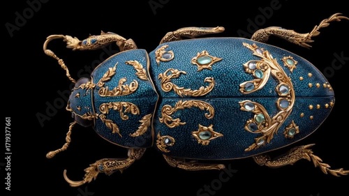 Ornate beetle decorative