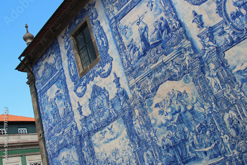 Fototapeta church (ste catherine chapel) in porto in portugal