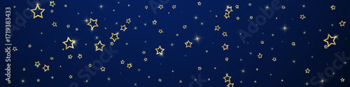 Christmas stars vector overlay.