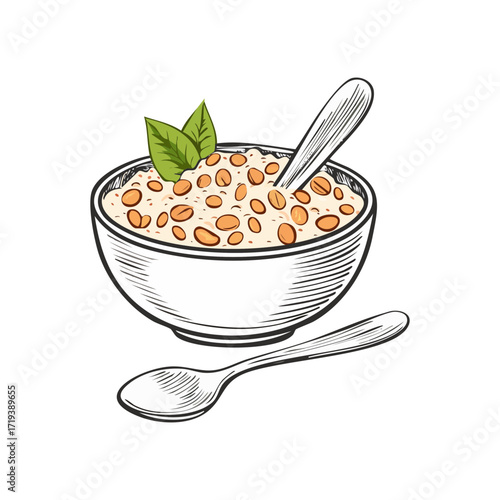 Cereal bowl breakfast