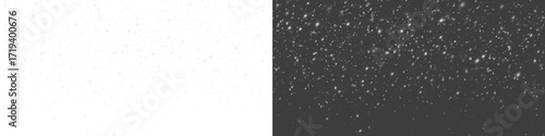 Falling snow snowfall snowflake snowflakes snow overlay action. PNG winter snow effect transparent background