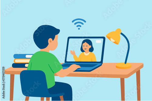 Online Learning Student Video Conference Education