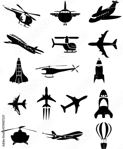 Airplane Silhouette - Flight ...