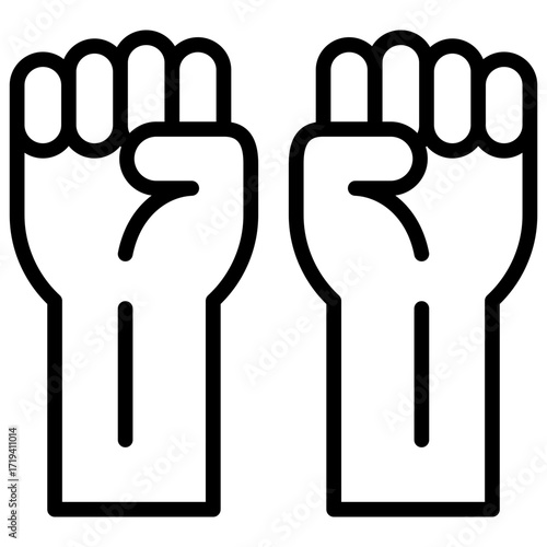 Protest Power Icon