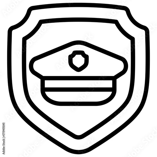 Police Security Icon