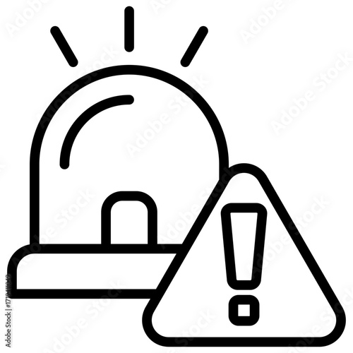 Emergency Alert Icon