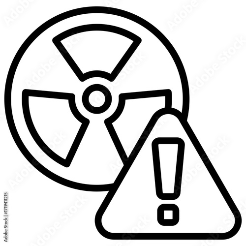 Radiation Alert Icon