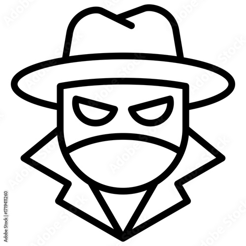 Undercover Agent Icon