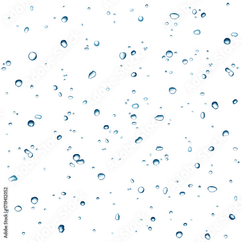 Carbonated water with 3d gas balls texture.