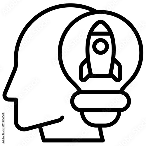 Creative Thinking Icon