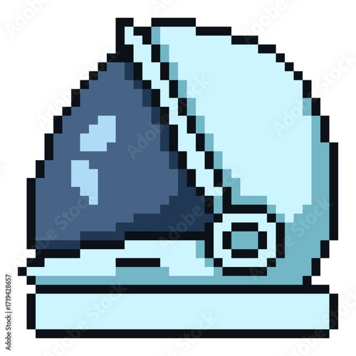 Vector Pixel Art Icon - Space Helmet