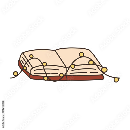 Winter Cozy Bookish Clipart