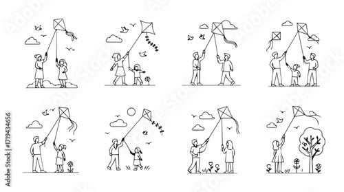 Ancient egyptian hieroglyphs depicting daily life scenes and symbolic motifs silhouette