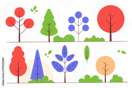 set of vector trees