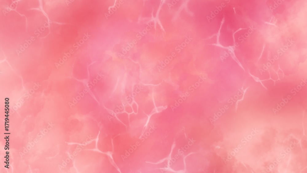 Obraz premium Crimson red watercolor gradient artistic abstract textured pastel background.