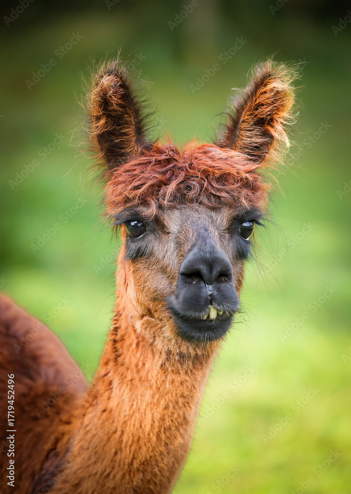 Fototapeta premium Alpaca portrait