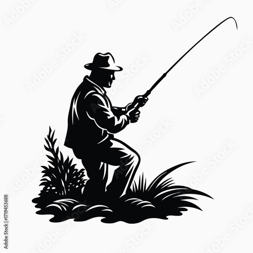 fishing vector illustration