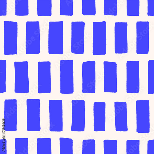 Abstract geometric pattern, texture. Seamless repeating print, modern style b...
