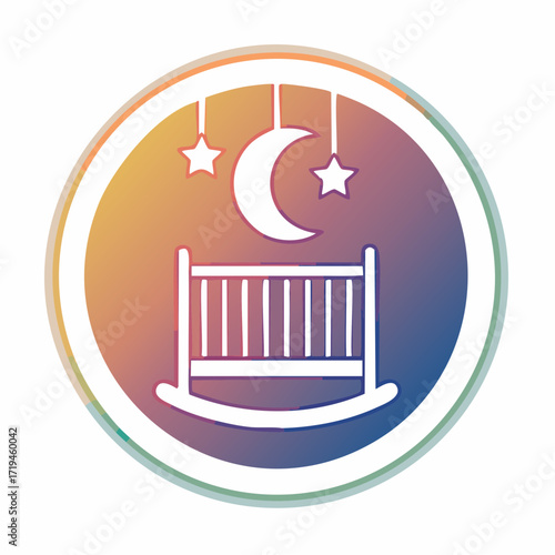 Pregnancy and Baby Nursery Icon - A Symbol of New Beginnings and Parenthood
