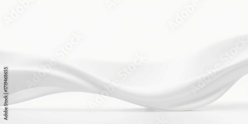 Wallpaper Mural Dynamic gray and blue wavy lines illustrate a smooth and modern digital technology backdrop Torontodigital.ca