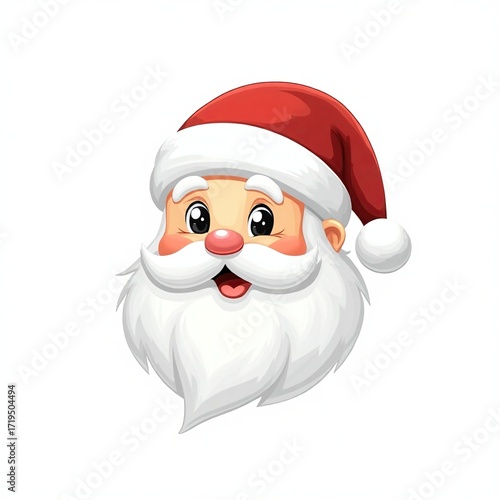 cartoon santa clous