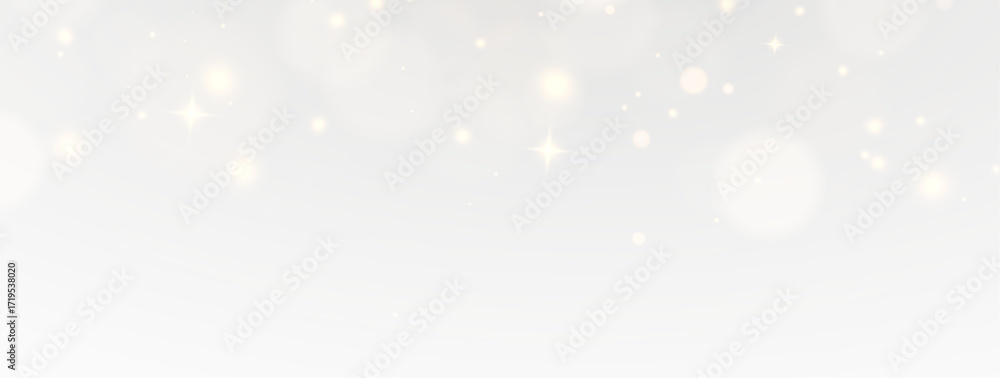 Naklejka premium Radiant glitter with magical stardust and confetti.