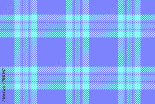 Pastel plaid pattern. Calming periwinkle and aqua colors create a timeless, comforting textile design. Great for backgrounds, fashion, or interior design projects.