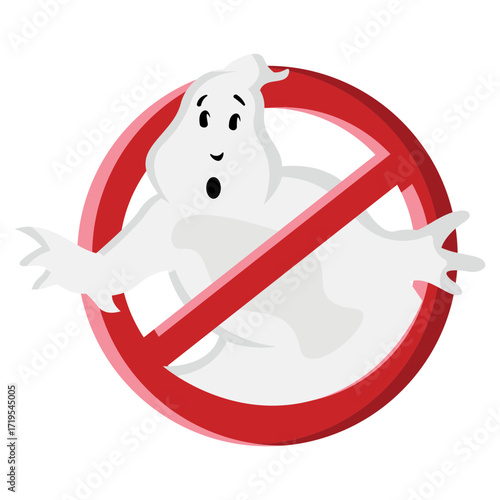 For ghostbusters it features a ghost image.