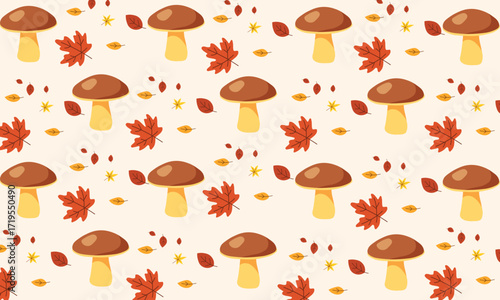 Autumn background with colorful leaves